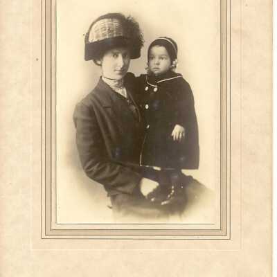 Woman and child