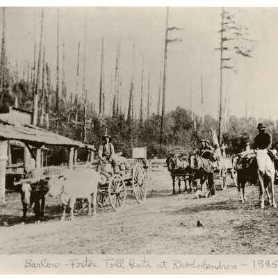Barlow-Foster Toll Gate - Rhododendron