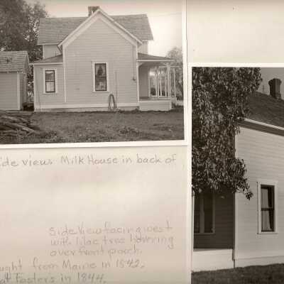 Side views of Foster house