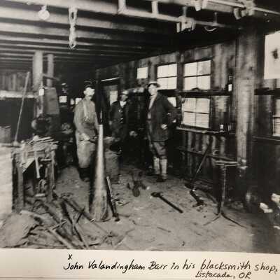 Barr's Garage Interior