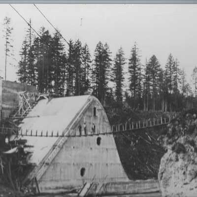 River Mill Dam 1909-1911 2 copies same #