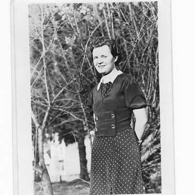 Woman in Polkadots