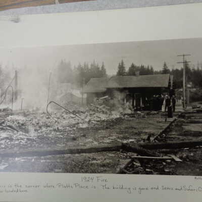 1924 Estacada Fire