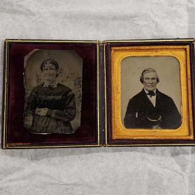 Original photo Mary Charlotte and Philip Foster