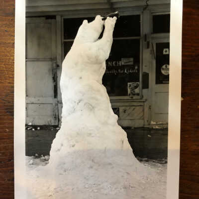 Snow Sculpture