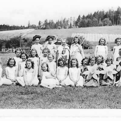 Girls at School Event