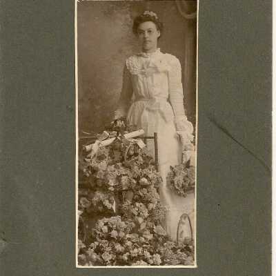 Woman with Flowers