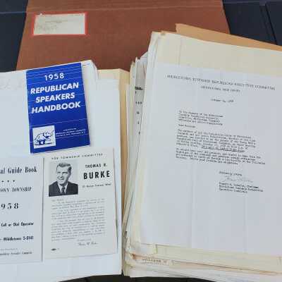 Middletown 1958 Republican Campaign Documents
