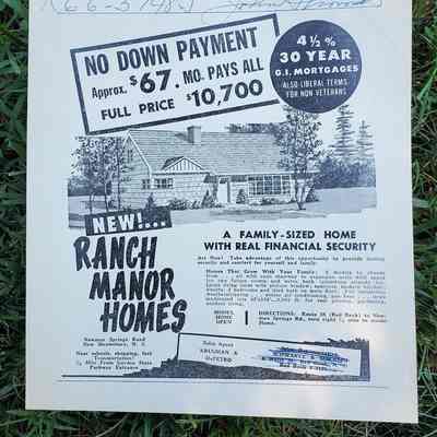 Ranch Manor Flyer