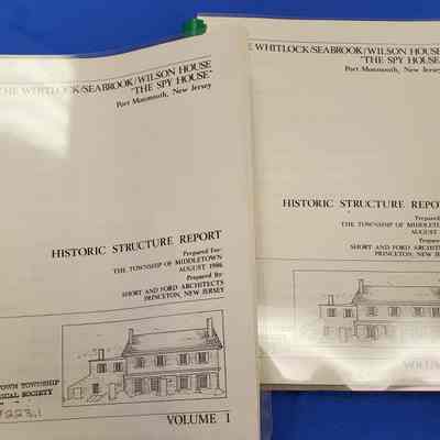 Whitlock/Seabrook/Wilson House Historic Structure Report
