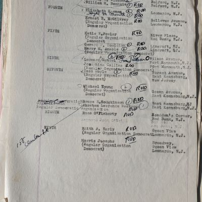 Democratic Petitions for Office, 1938