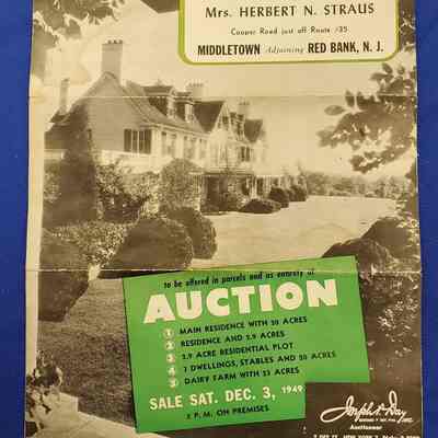Middletown Farm Auction Brochure