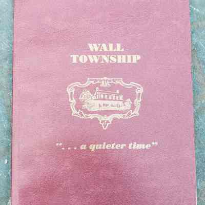 "A Revised History of Wall Township" Book