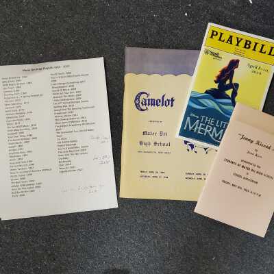 Mater Dei High School Playbills