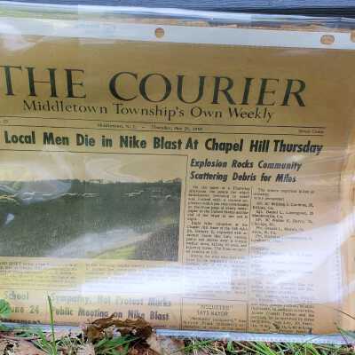 Edition of The Courier Featuring the 1958 Nike Blast