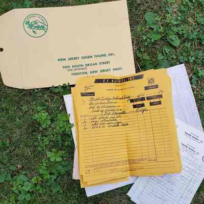 Invoices for Materials for Shoal Harbor Museum