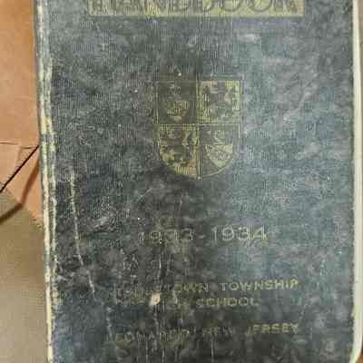 1933-34 MTHS Handbook