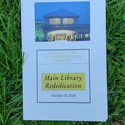 Middletown Township Public Library Dedication Booklet