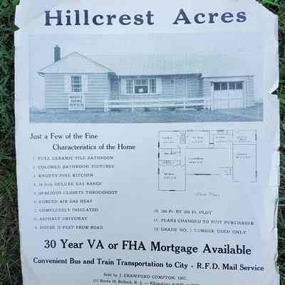 Hillcrest Acres Development Flyer