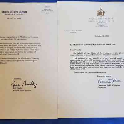 Class of 1946 letters