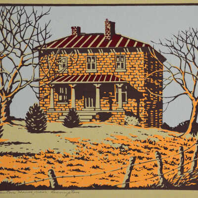 The Stanton House Near Lecompton