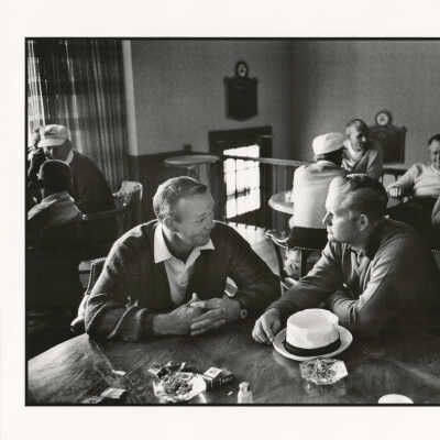 Arnold Palmer & Jack Nicklaus at the Laurel Valley Golf Club, Ligonier, PA