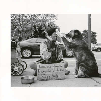 After Meredith's husband broke her arm, she hit the road with Rebel, her dog. The loyal duo walked from Oregon to California and never looked back. Santa Cruz, CA