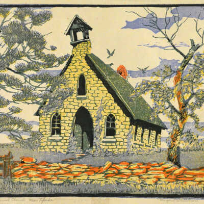 Old Emmanuel Church Near Topeka
