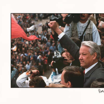 Boris Yeltsin, During Failed Coup D'état, Moscow