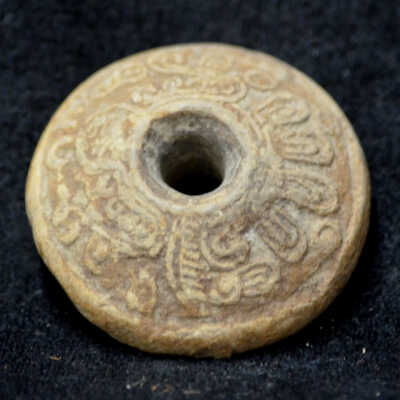 Pre-Columbian spindle whorl or bead