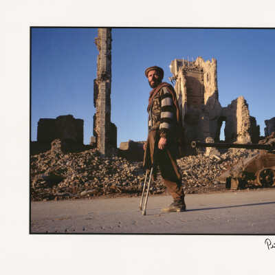 A victim of landmines, Kaboul, Afghanistan