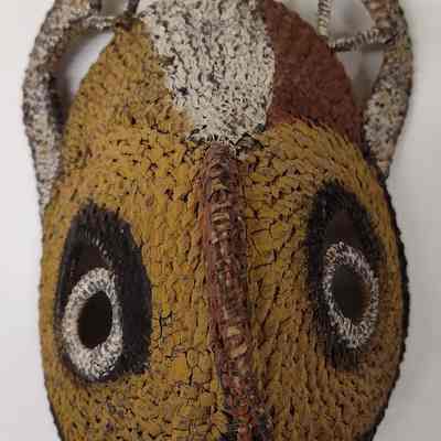 Sepik yam mask