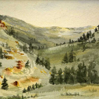 View from High Rock Cottage