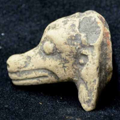 Aztec Molded Terracotta Animal Head