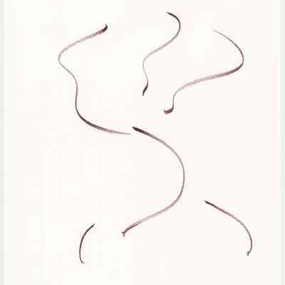 David Parsons Dancing #6 (Dancing Cycles, Poems by Colette Inez)