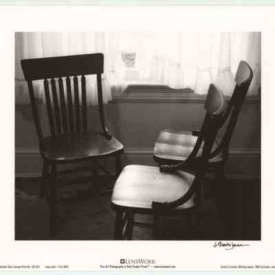 Chairs & Curtain, Whidbey Island, 1989