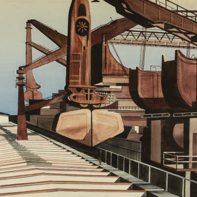 Iron Ore Barge