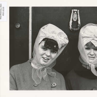 Two Girls in Scarves, Dublin