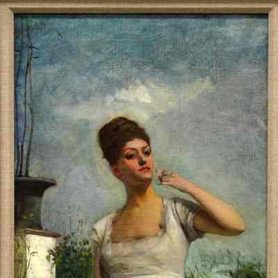 Woman on Stairs