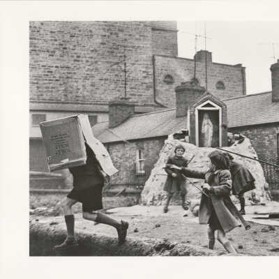 Children Playing around a Grotto, Dublin