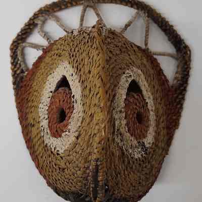 Sepik yam mask
