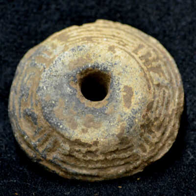 Pre-Columbian spindle whorl or bead