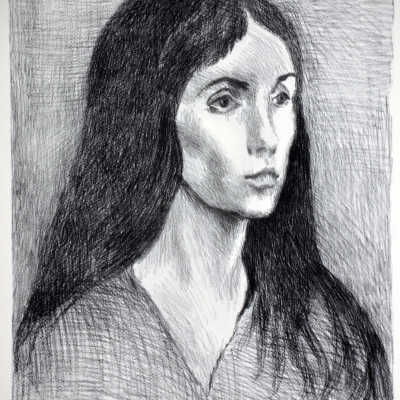 Woman With Black Hair