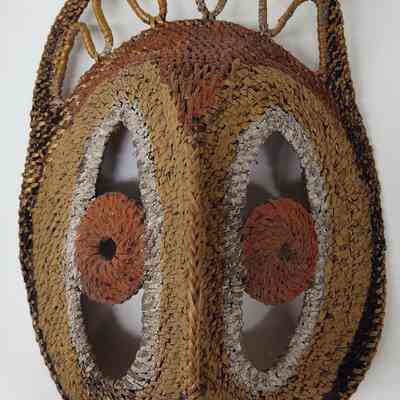 Sepik yam mask