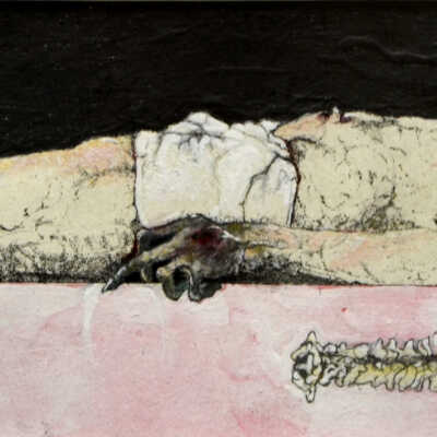 Me As Holbein's Dead Christ