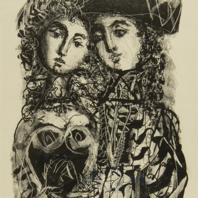Couple (an illustration from Candide)