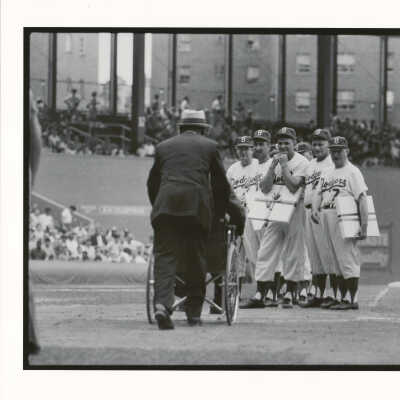 Dodgers Old-Times Day The Polo Grounds, The Bronx, N.Y.