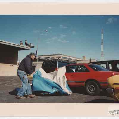 untitled (unwrapping red car)