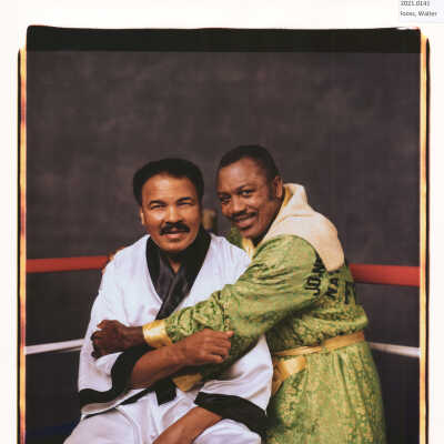 Ali and Joe Frazier Philadelphia, Pa - 10/2/03