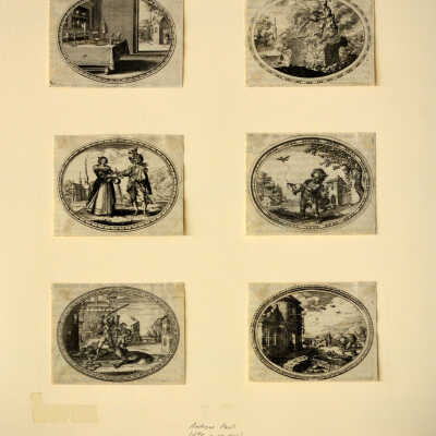 Emblematic prints from Mundi Lapis Lydius, Sive Emblemata Moralia